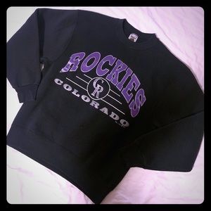 Vintage 1991 Colorado Rockies Crewneck Sweatshirt